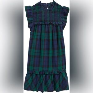 Vineyard Vines smocked blackwatch dress - 4T
